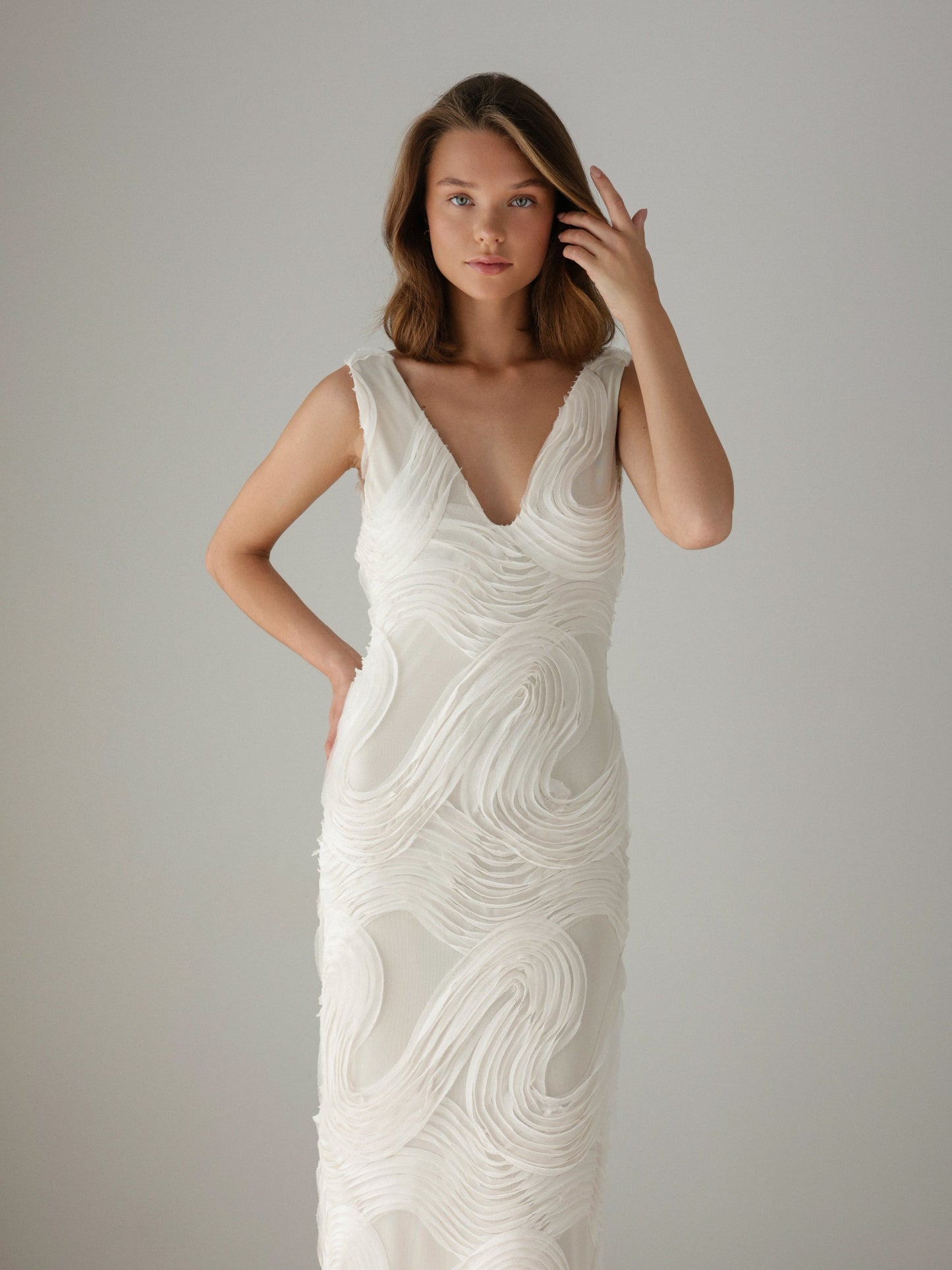 Heykelsi Art Deco Elbise