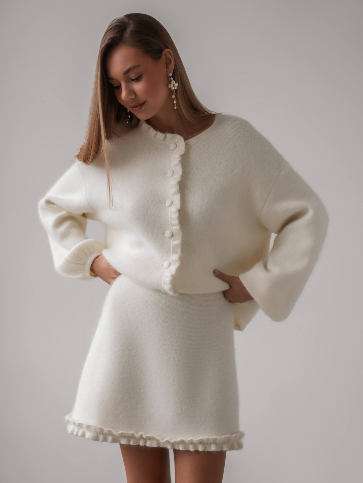 Fildişi Whisper Etek