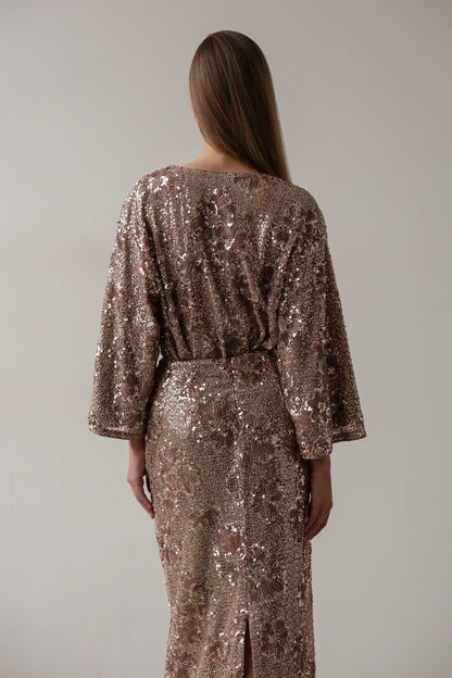 Celestial Payetli Kimono Ceket