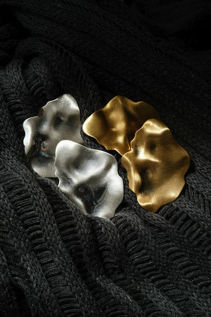 Gümüş Dalga Küpe