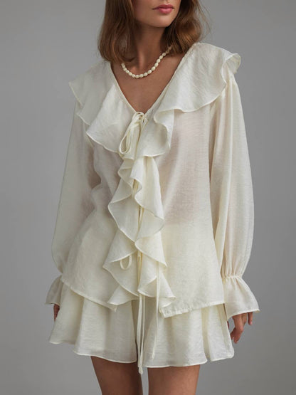 Krem Esinti Keten Takım