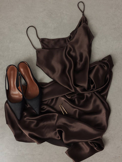 Mocha Eclipse Elbise