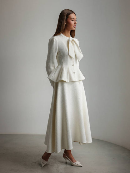 Kristal Fiyonk Tüvit Elbise