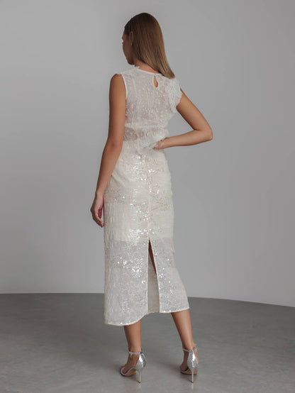 Zarif Nakışlı Dantel Bluz