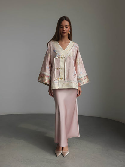 Blossom Crane Kimono