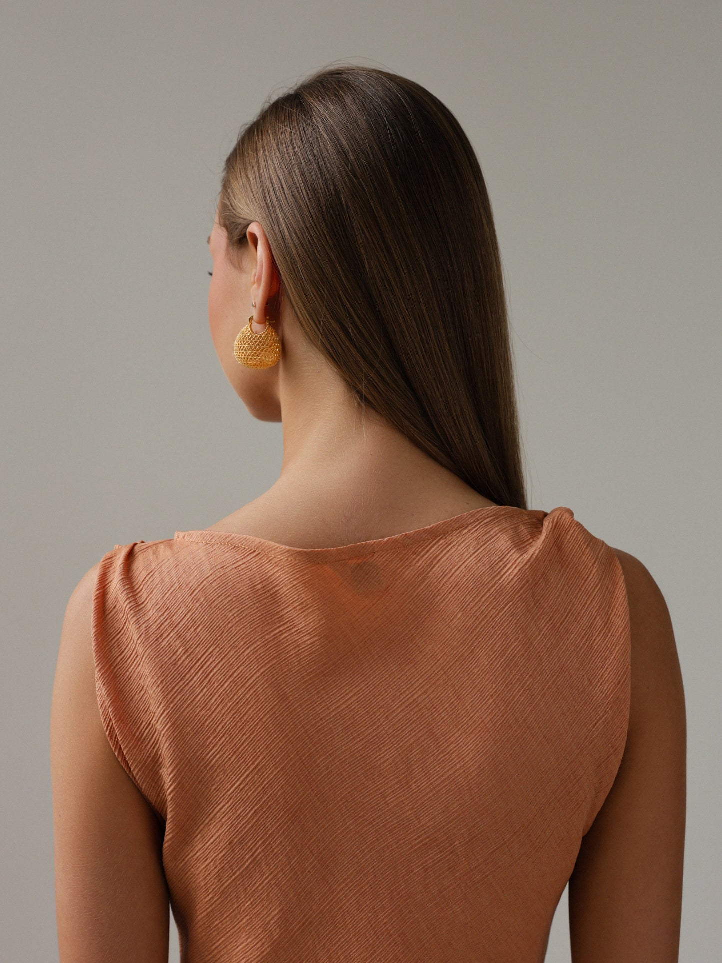 Terracotta Sun Elbise