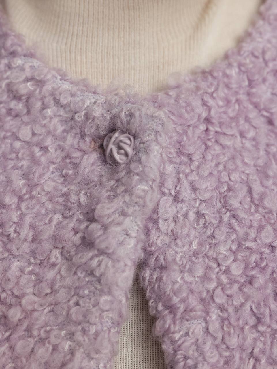 Fildişi Zarafet Kolsuz Triko Üst