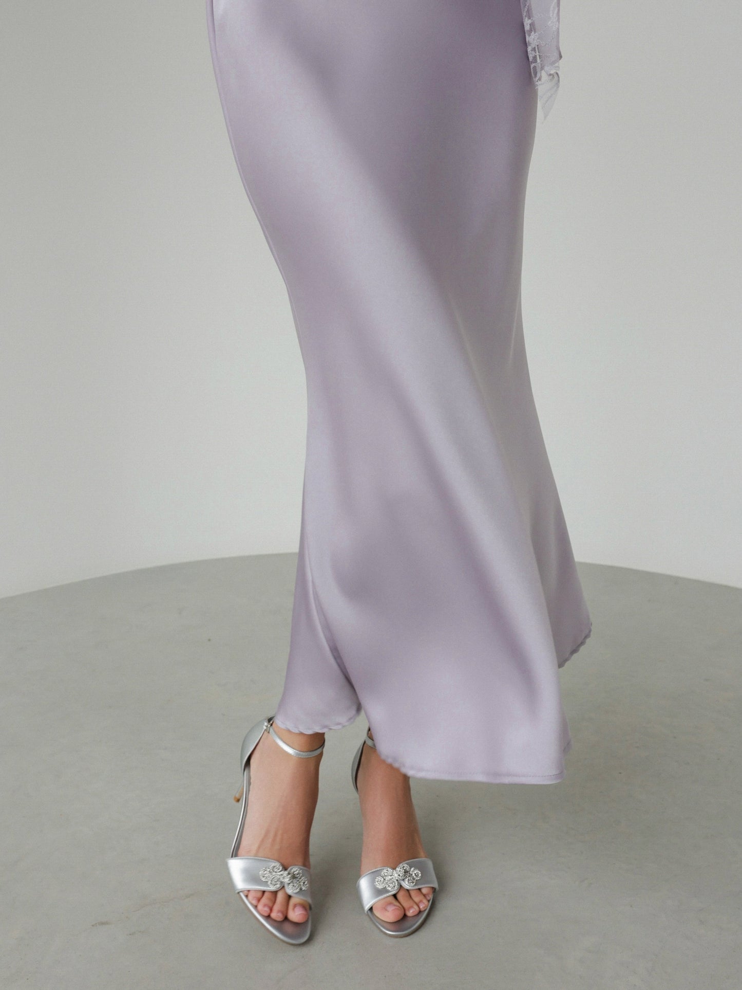 Lavanta Whisper Elbise