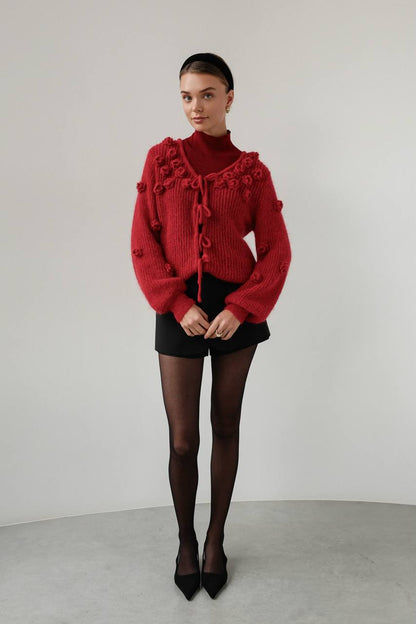 Basic Kırmızı Balıkçı Yaka