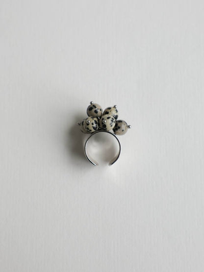 Dalmaçya Taşı Küme Yüzük