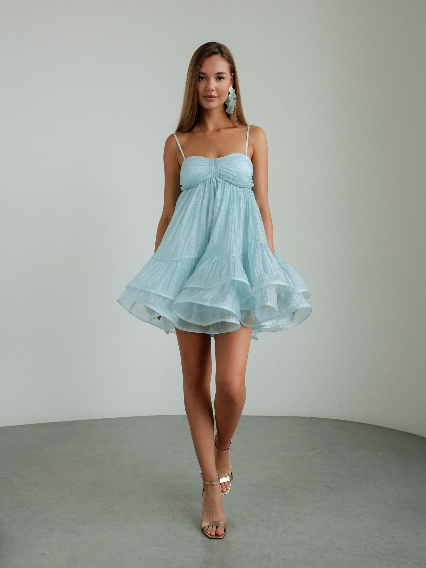 Kristal Esinti Elbisesi