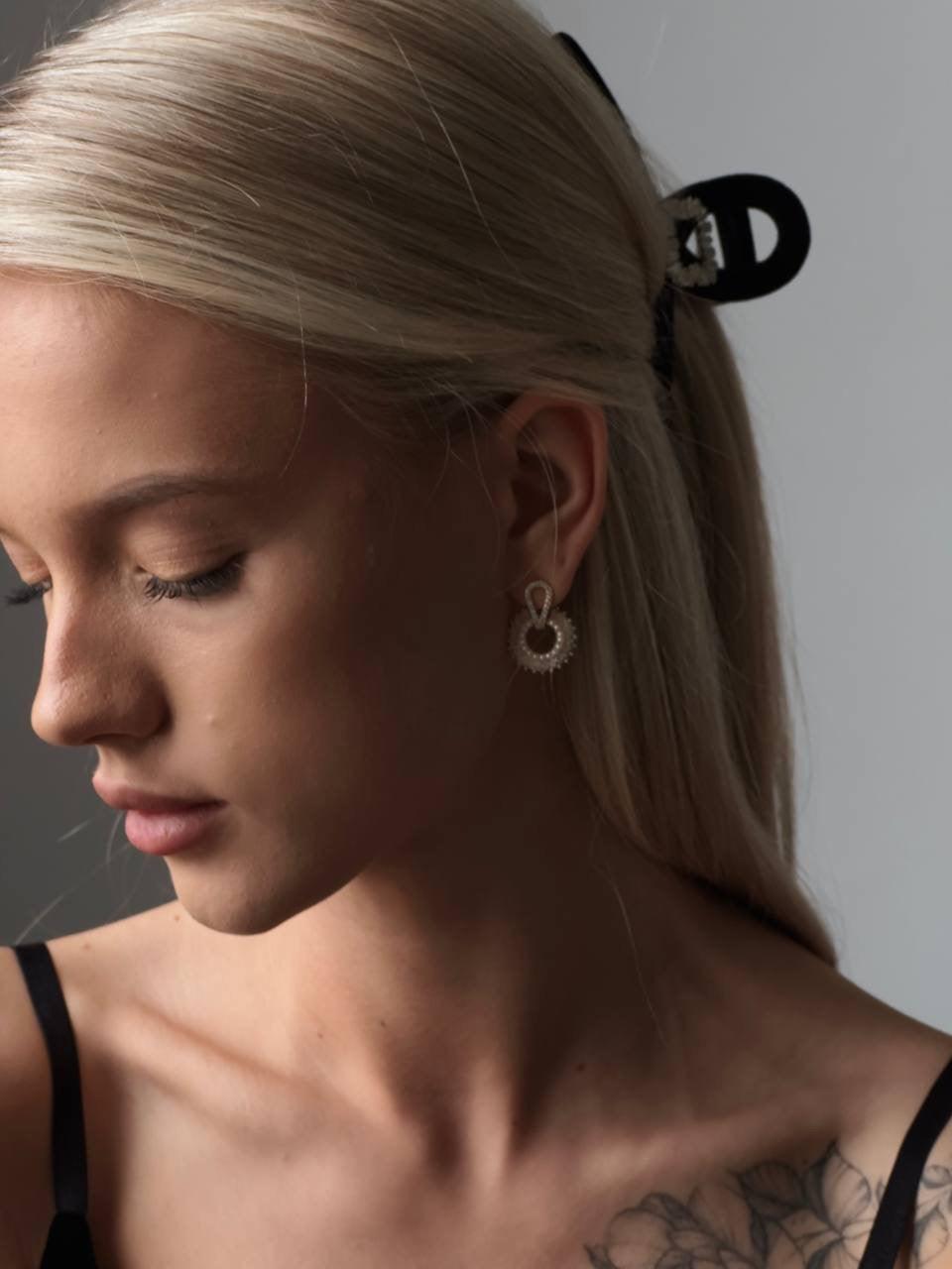 Zarif Siyah Abiye Elbise