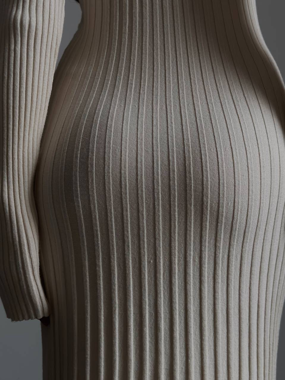 Önü Kruvaze Fitilli Maxi Elbise