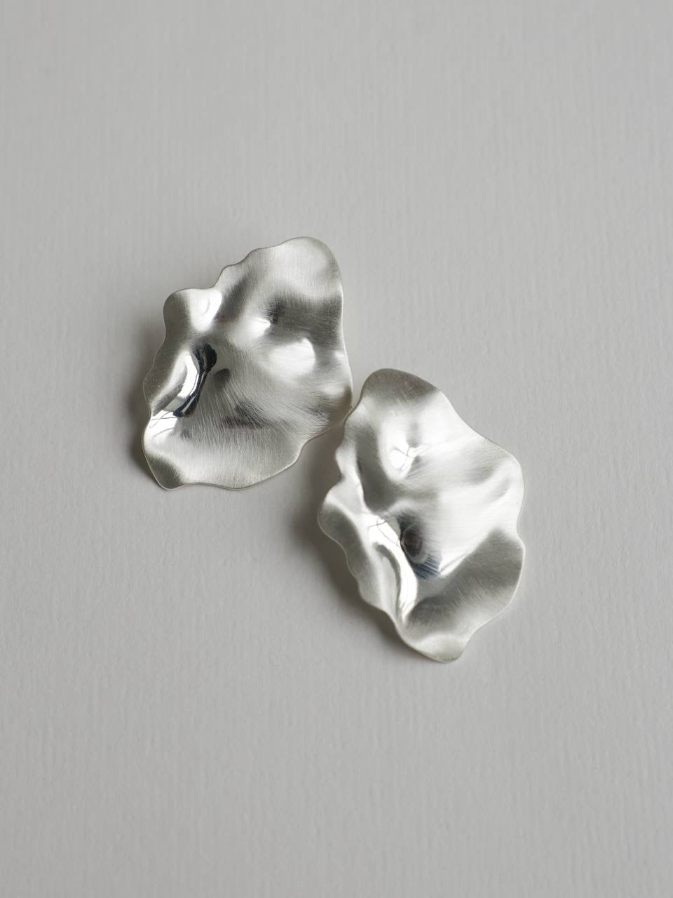 Gümüş Dalga Küpe