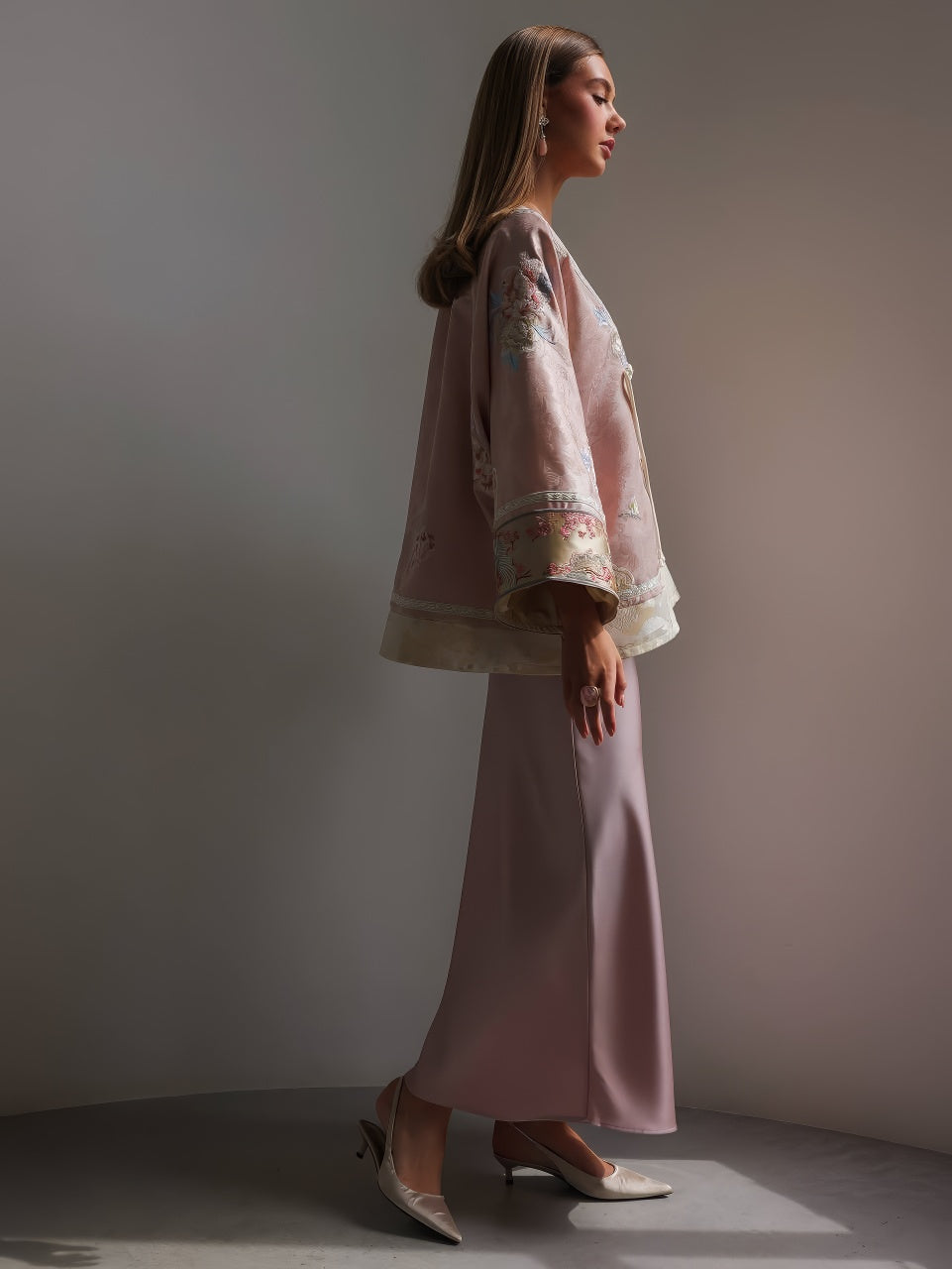 Blossom Crane Kimono