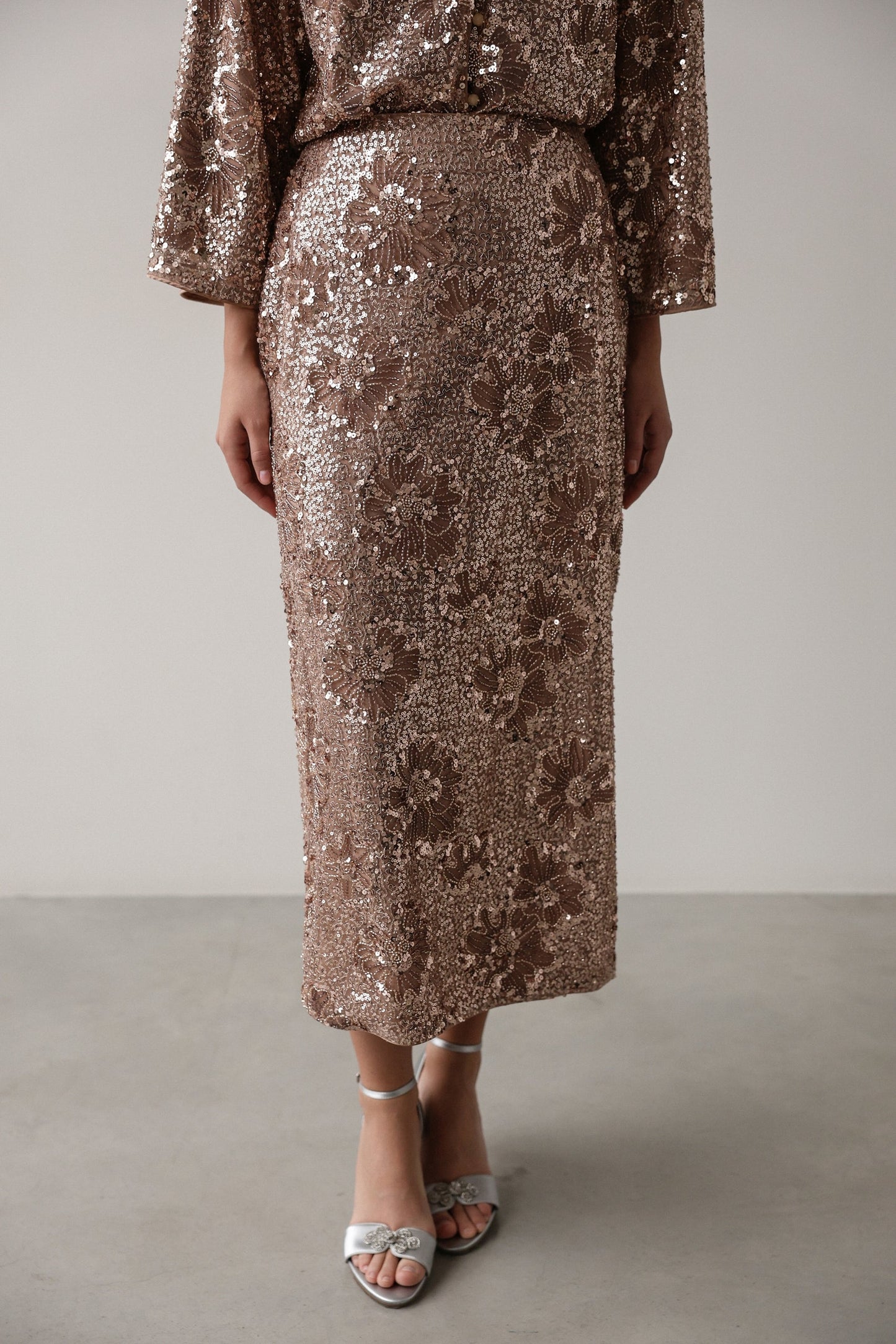 Celestial Payetli Kimono Ceket