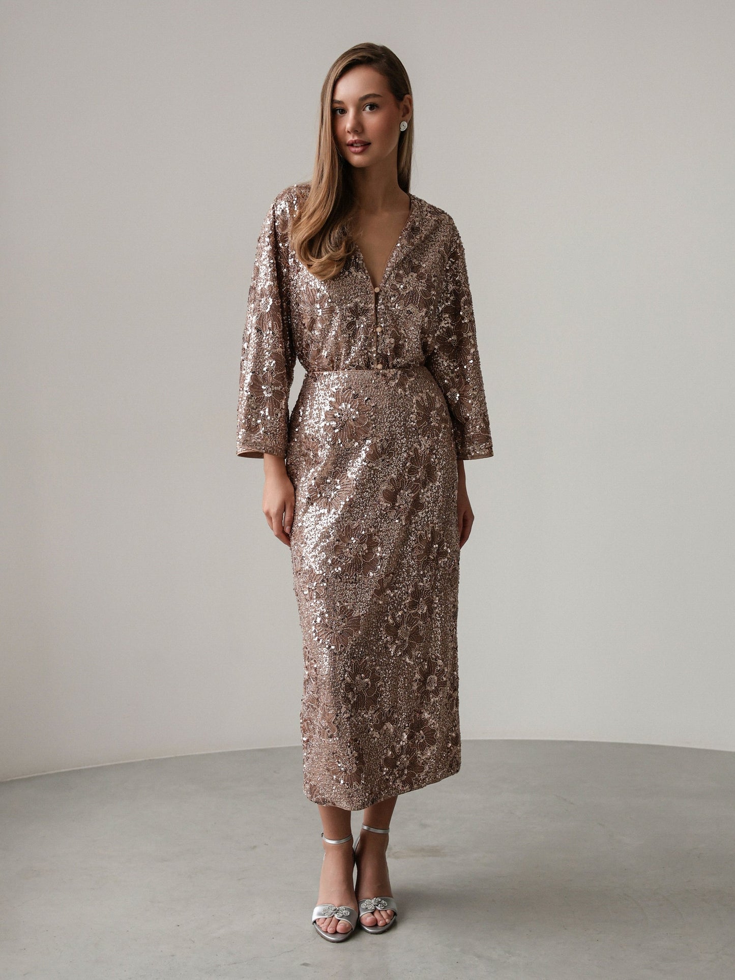 Celestial Payetli Kimono Ceket