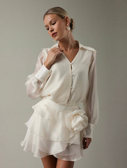 Fildişi Petal Takım