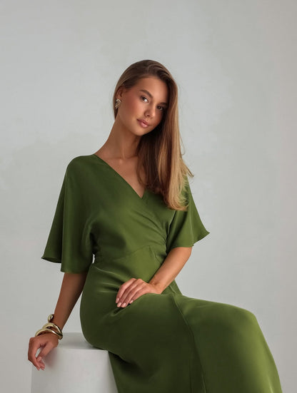 Palmiye Yaprağı Küpe