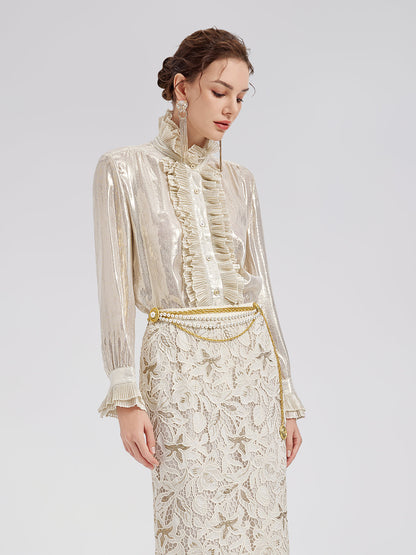 Nakışlı Dantel Balık Etek