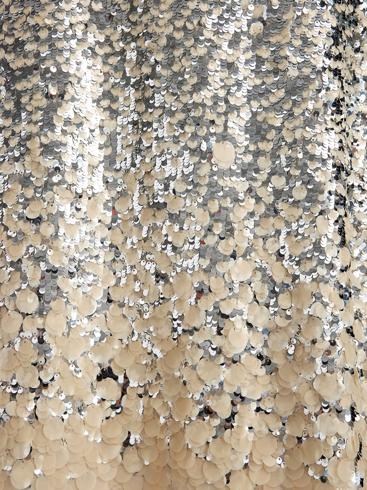 Gölgeli Pullu Püsküllü Beli Lastikli Etek