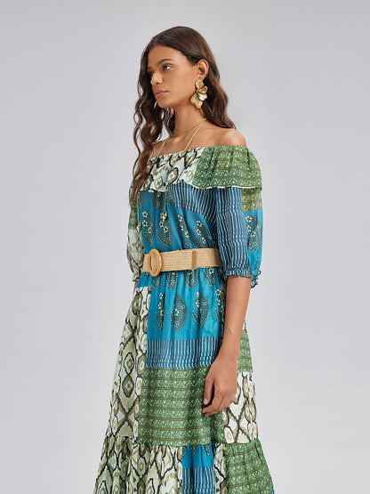 Şık Yumuşak İpek Çok Yönlü Bluz