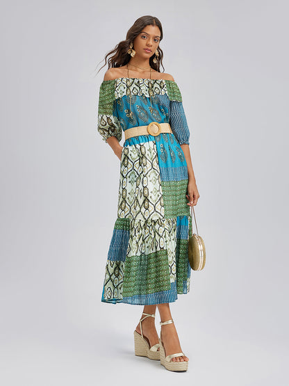 Şık Yumuşak İpek Çok Yönlü Bluz