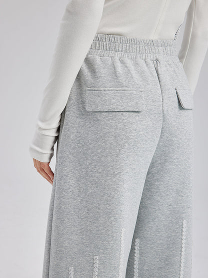 Fransız Dantel İpli Pantolon