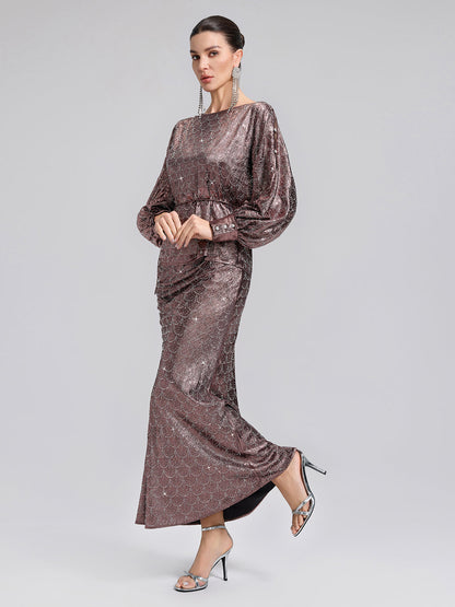 Yırtmaçlı Taşlı Balık Etek