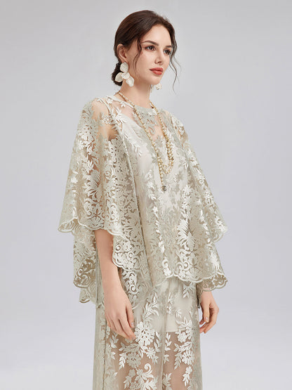 Vintage Nakışlı Rahat Bluz