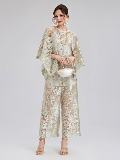 Vintage Nakışlı Rahat Pantolon