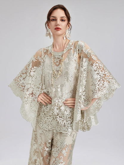 Vintage Nakışlı Rahat Bluz