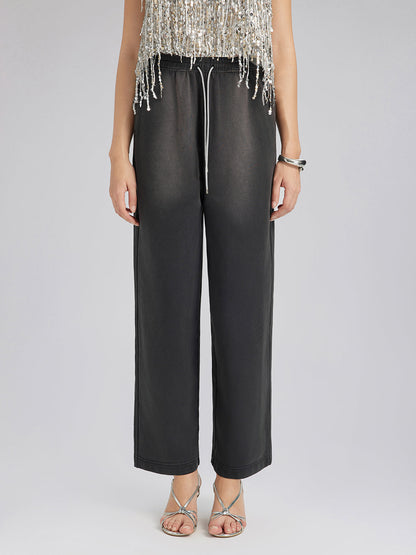 El Boyaması Renk Geçişli Eşofman Altı