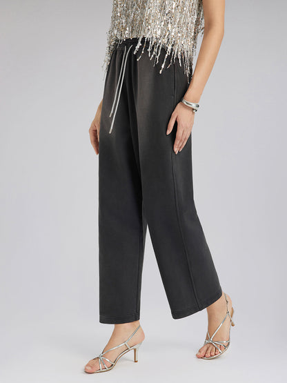 El Boyaması Renk Geçişli Eşofman Altı