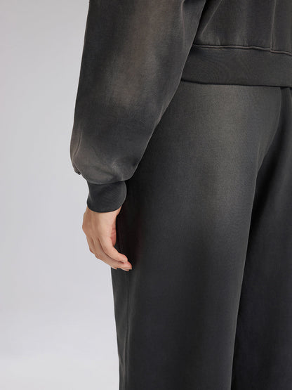 El Boyaması Renk Geçişli Eşofman Altı