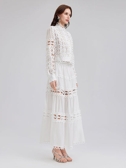 Vintage Saray Tarzı Nakışlı Gömlek