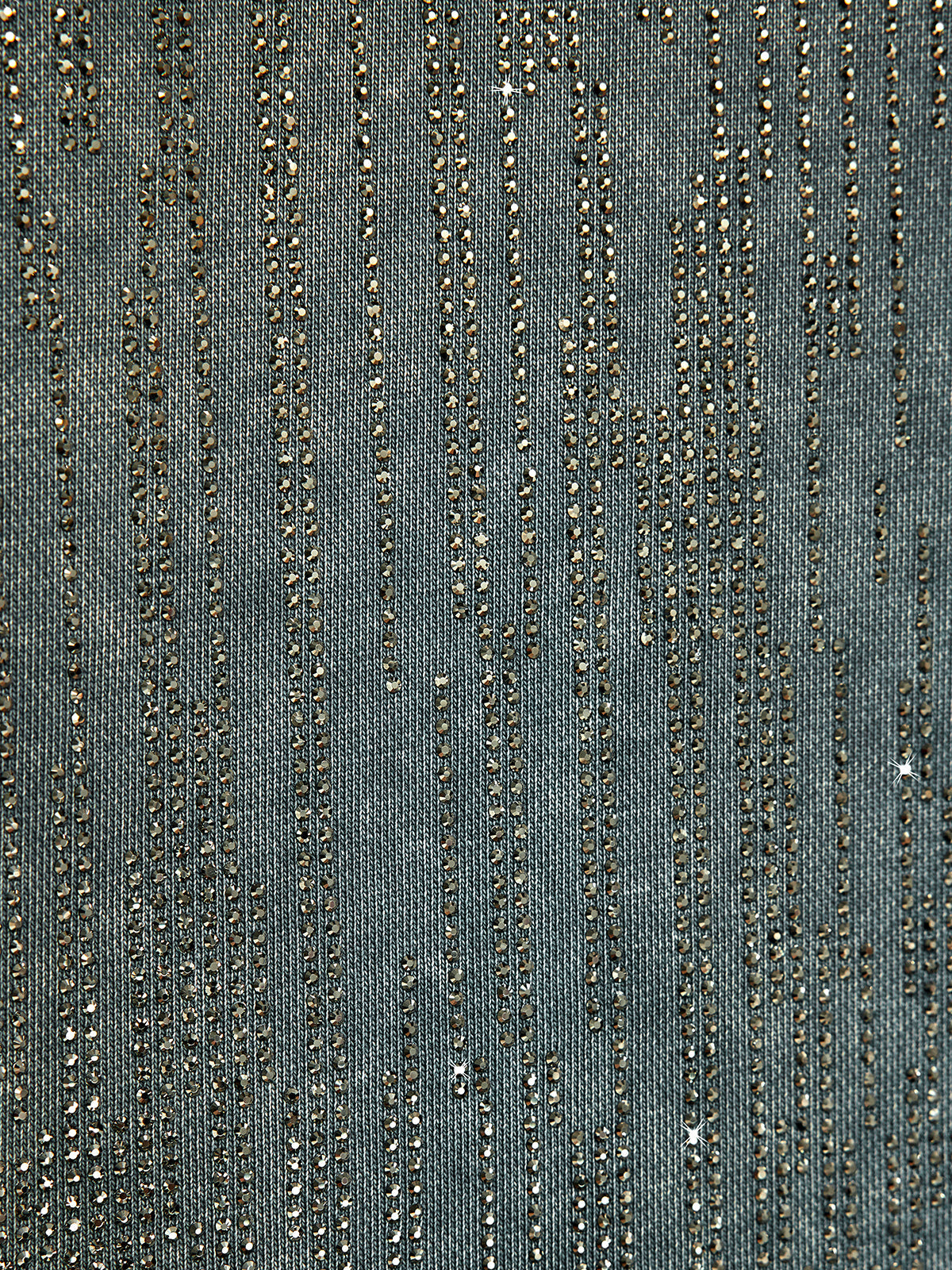 Kot Görünümlü Taşlı Kısa Kapüşonlu Üst