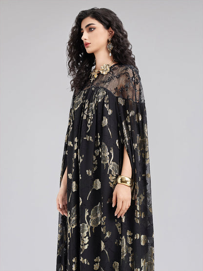 Sınırlı Üretim İpek Jakar Abiye