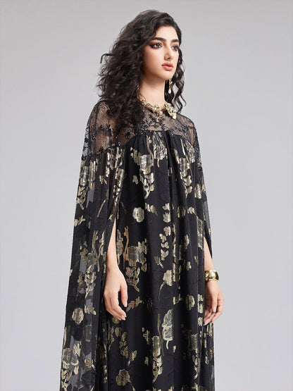 Sınırlı Üretim İpek Jakar Abiye