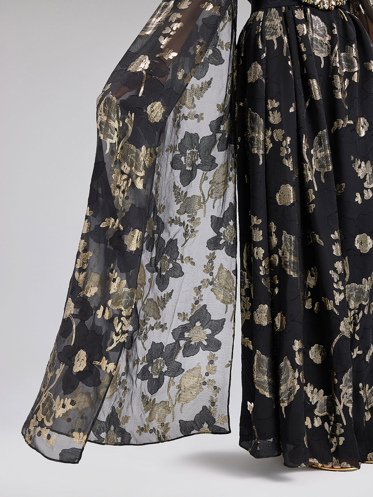 Sınırlı Üretim İpek Jakar Abiye