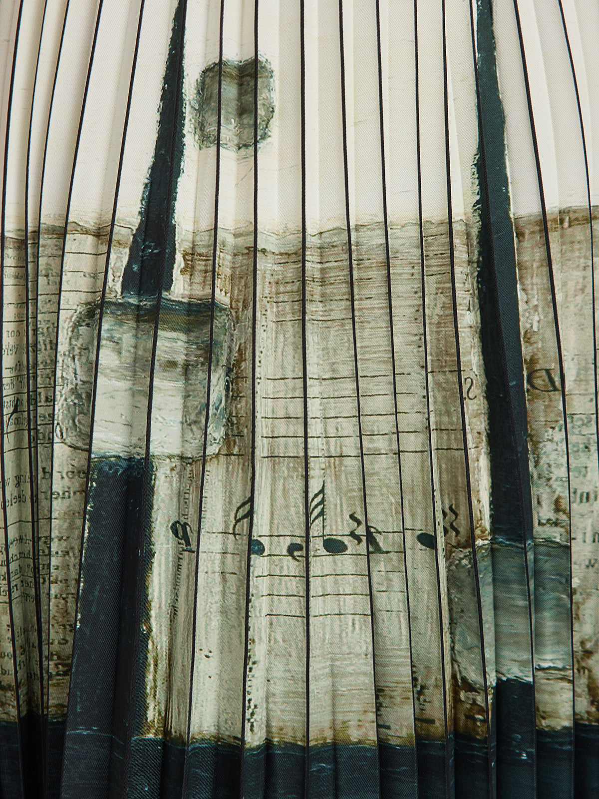 Sanatsal Pileli Beli Lastikli Etek