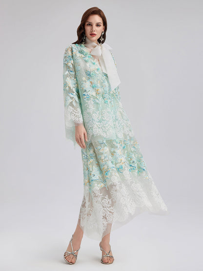 Dantel Pencereli Etek