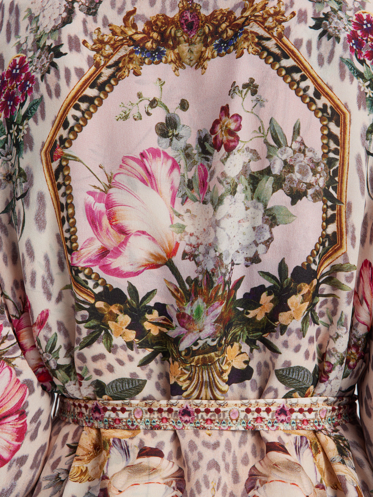 Fransız Romantik Şık Çiçekli Elbise