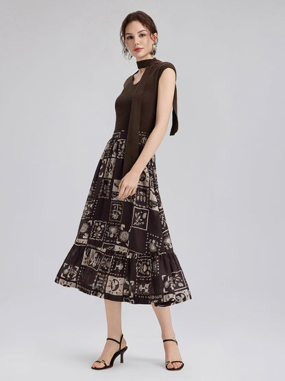 Sanatsal Kurdeleli Triko Bluz