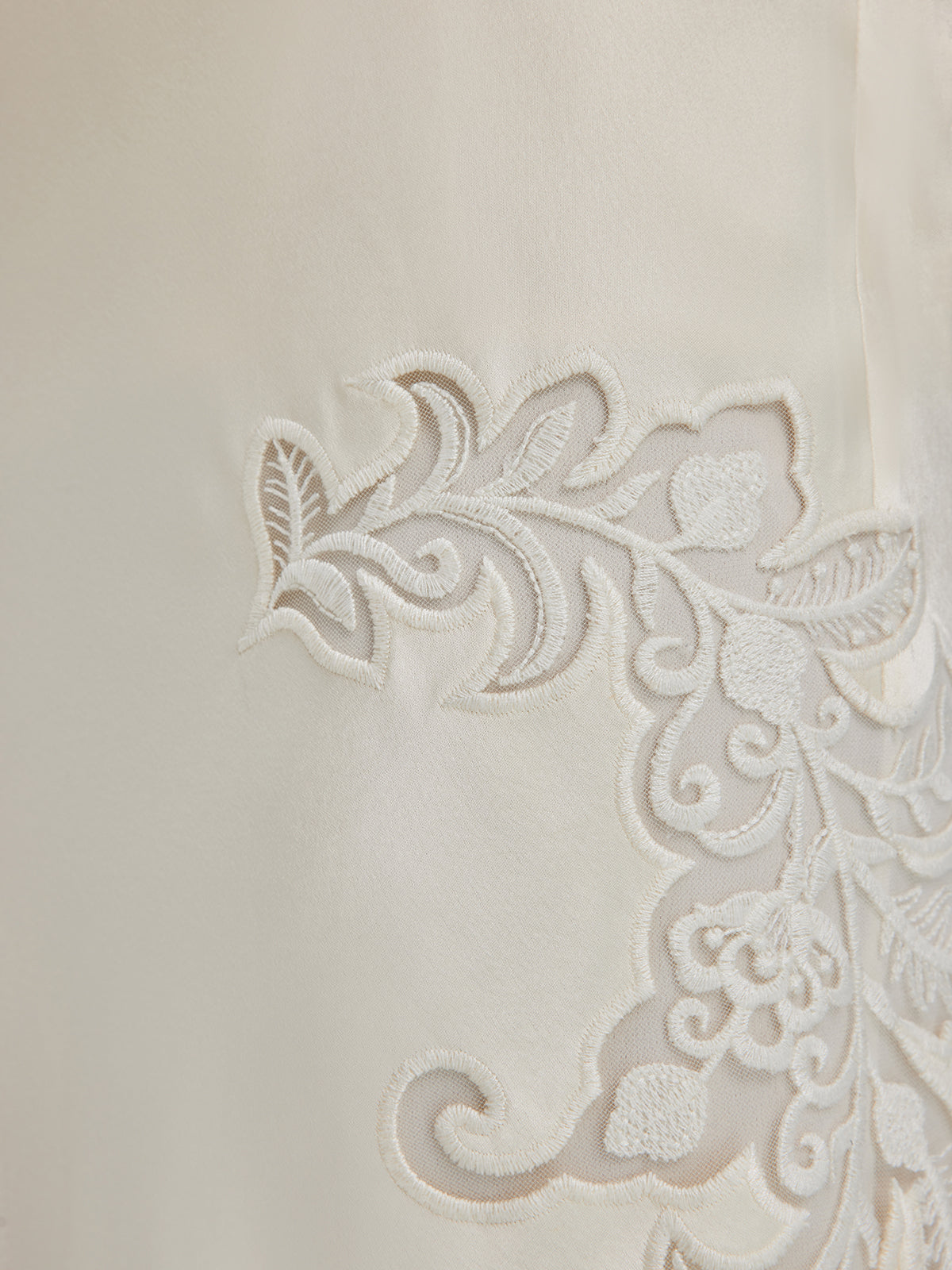 Nakışlı Pencereli Dar Midi Etek