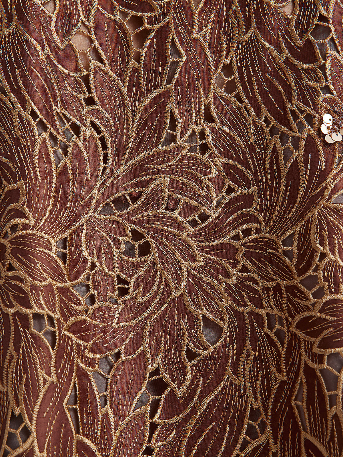 Özel Dantel İşlemeli Boncuklu Aplike Ceket