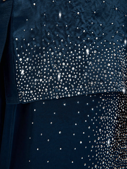 Taşlı Truvakar Kollu Gömlek