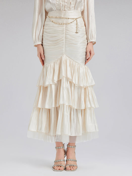 Romantik Ada Temalı Balık Etek