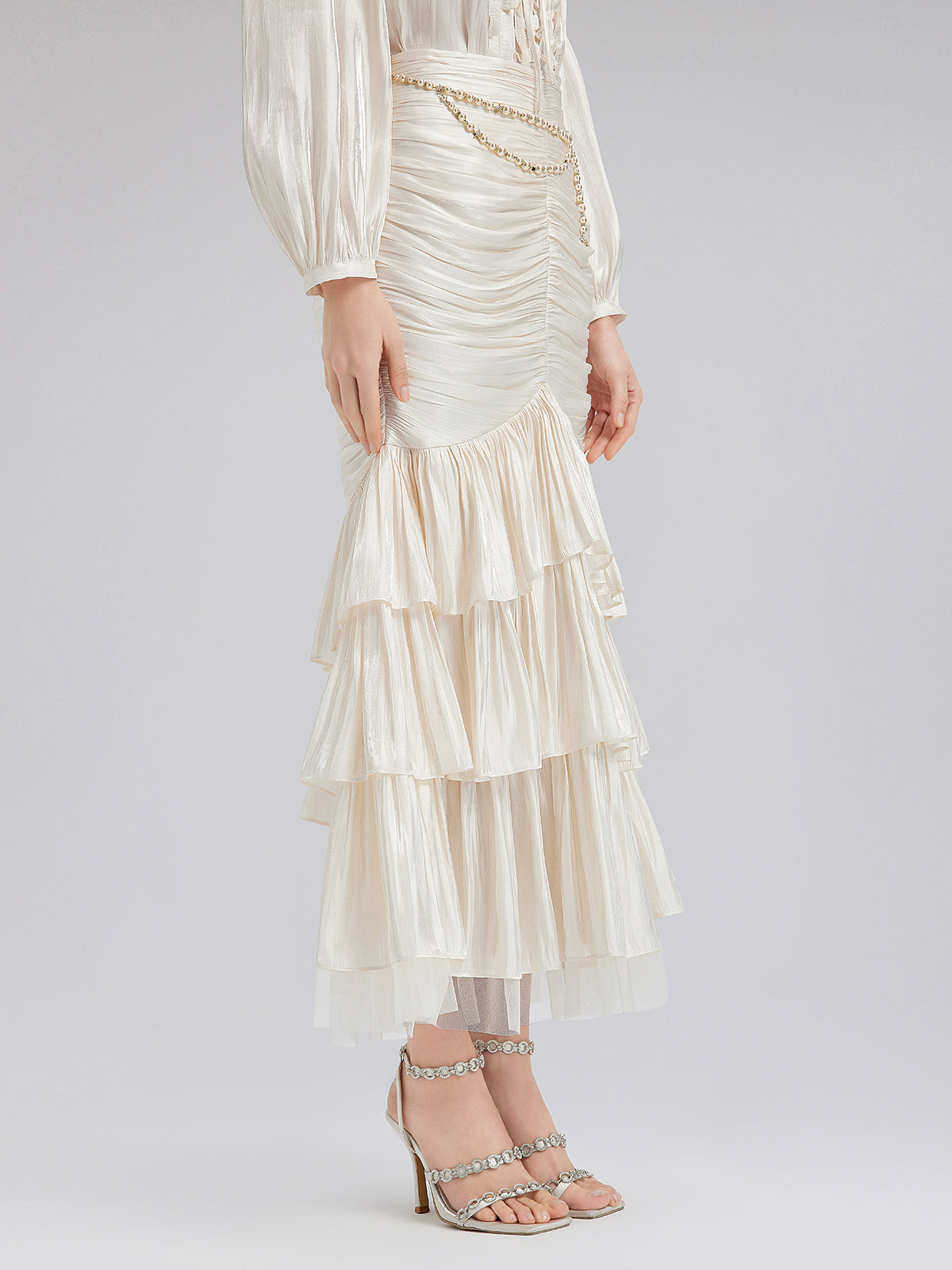 Romantik Ada Temalı Balık Etek