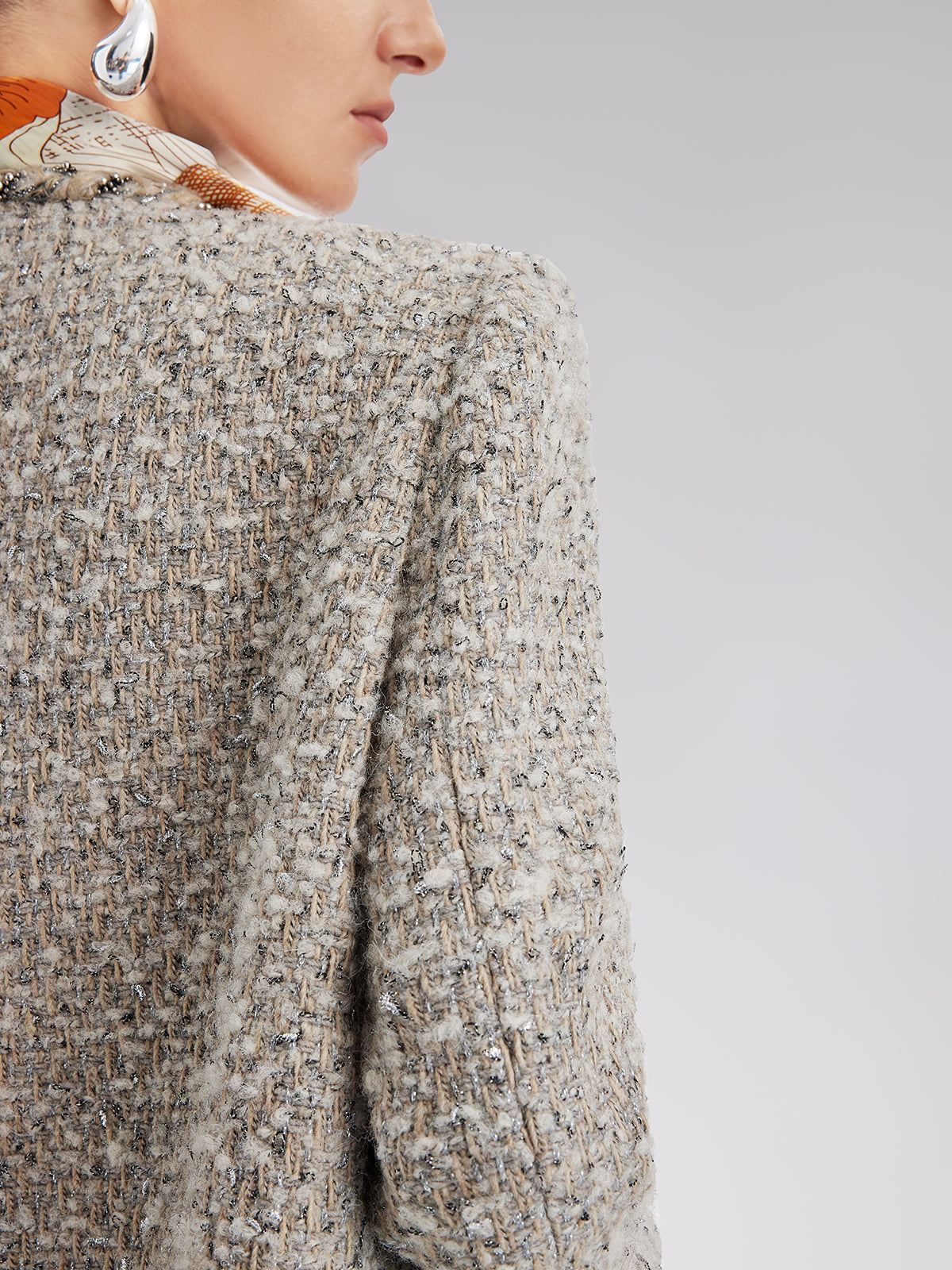 Şık Fransız Tüvit Ceket